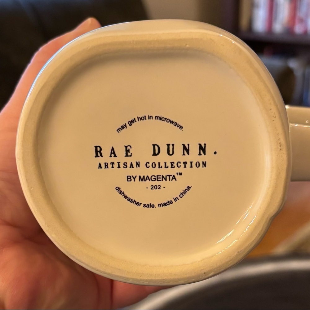 Rae Dunn Cluck Oink Moo Double Sided Mug - Picture 3 of 4